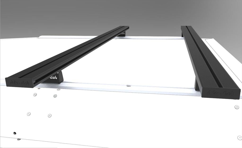 Alu-Cab Querträger 1250 mm (2 Stck.) schwarz