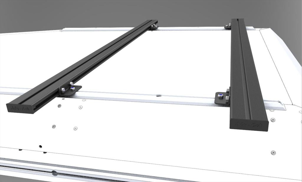Alu-Cab Querträger 1450 mm (2 Stck.) schwarz
